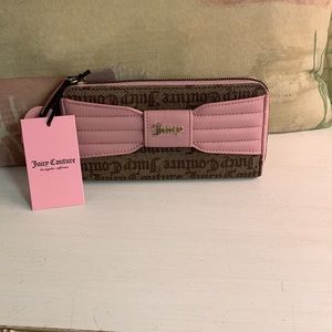 JUICY COUTURE PINK BOW WALLET
